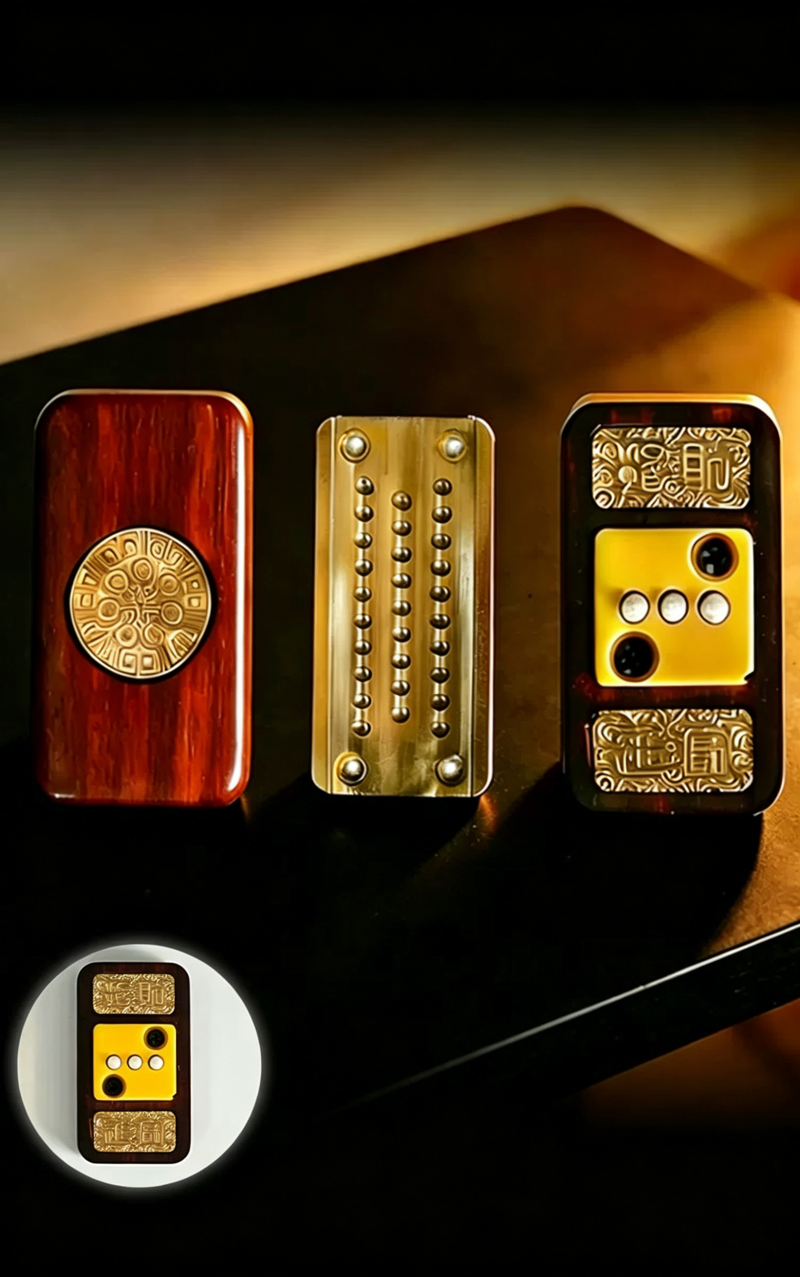 Sandalwood Push Card
