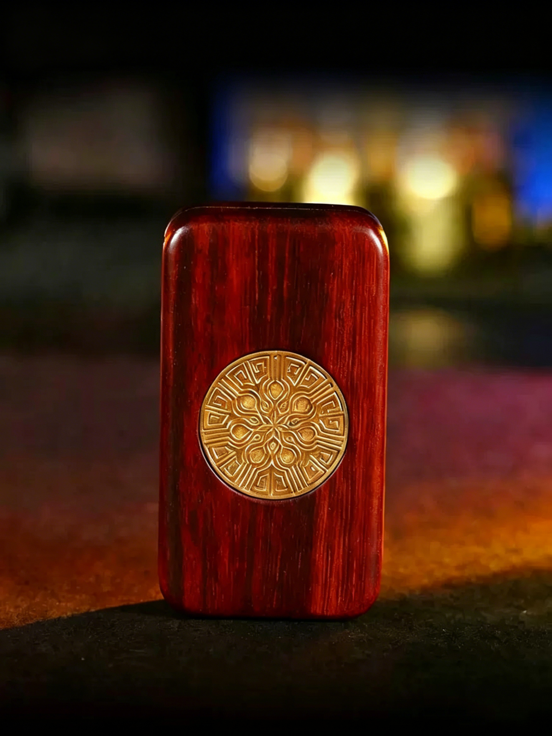 Sandalwood Push Card