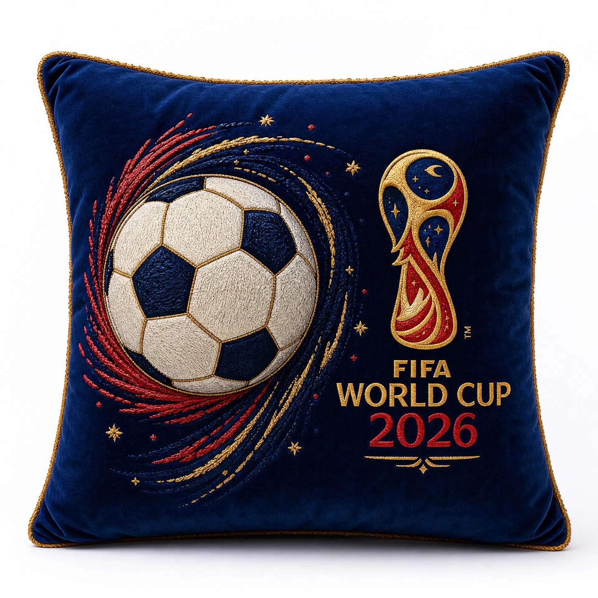 World Cup 2026 Decorative Pillow